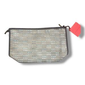 NWT Alan Stuart DOT Chic Woven Clutch
